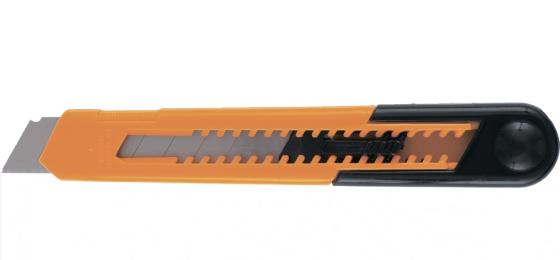 Нож SPARTA 78907  18мм выдвижное лезвие пластиковый усиленный корпус