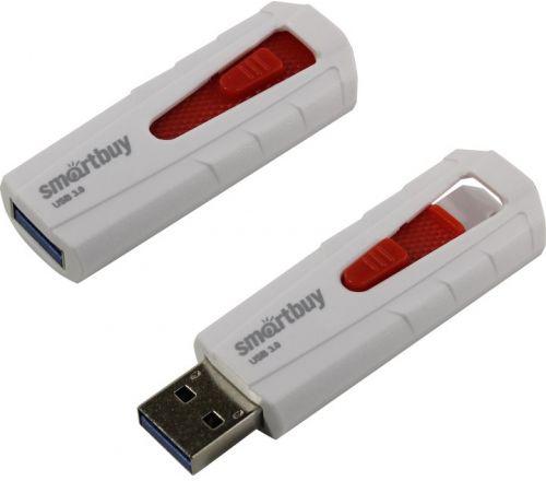 

Флешка 32Gb Smart Buy IRON USB 3.0 белый красный SB32GBIR-W3