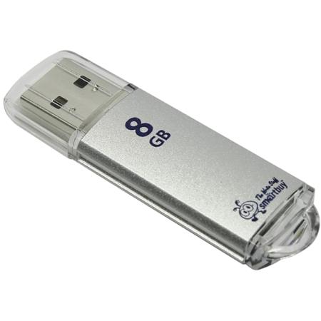 Флешка 8Gb Smart Buy SB8GBVC-S USB 2.0 серебристый
