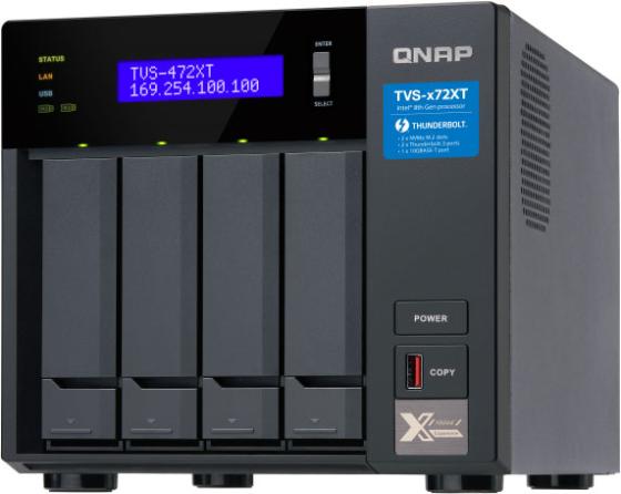 Сетевое хранилище QNAP TVS-472XT-PT-4G 4x2,5 / 3,5