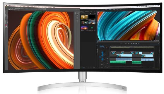 

Монитор LG 34" 34WK95C-W черный IPS LED 5ms 21:9 HDMI M/M матовая HAS 1000:1 400cd 178гр/178гр 3440x1440 DisplayPort UWQHD+ USB 7кг