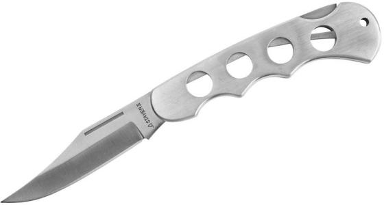 Нож STAYER 47613 z01 складной цельнометаллическая облегченная рукоятка большой