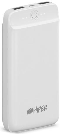 

Внешний аккумулятор Power Bank 20000 мАч HIPER SL20000 белый