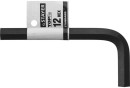 Ключ имбусовый STAYER 27405-12 STANDARD  сталь, черный, 12мм