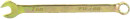 Ключ комбинированный СИБРТЕХ 14973 (7 мм)  желтый цинк