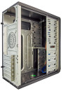 Exegate EX278390RUS Корпус Miditower Exegate CP-603 Black, ATX, <CP350W, 80mm>, 2*USB+2*USB3.0, Audio2