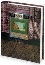 Фотоальбом BRAUBERG на 200 фотографий 10х15 см, твердая обложка, "Путешествие", бокс, коричневый, 390672