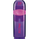 Резинка стирательная FACTIS ZIP (Испания), пластиковый держатель, 80x10x10 мм, ПВХ, ассорти, PTF10303