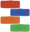 Пенал пластиковый ПИФАГОР однотонный, ассорти 4 цвета, 20х7х4 см, 2281144