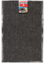 Коврик входной ворсовый влаго-грязезащитный ЛАЙМА/ЛЮБАША, 40х60 см, ребристый, толщина 7 мм, черный, 602863