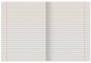 Тетрадь предметная ПОЛОСАТЫЙ СТИЛЬ 48 л., обложка картон, офсет №2, ЛИТЕРАТУРА, линия, 48-25932