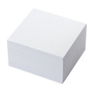Блок для записей STAFF непроклеенный, куб 9х9х5 см, белый, белизна 90-92%, 1263642