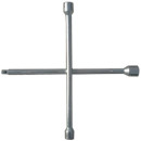 Ключ-крест баллонный, 17 х 19 х 21 мм, под квадрат 1/2", толщина 14 мм// Сибртех