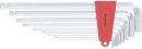 Набор ключей имбусовых HEX, 2–12 мм, CrV, 9 шт., экстра-длин, c шаром, сатин.// Matrix