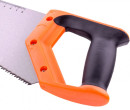 Ножовка по дереву, 450 мм, 7-8 TPI, зуб-2D, каленый зуб, линейка, двухкомпонентная рукоятка// Sparta3