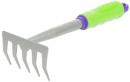 Грабли 5-зубые, 115x280 мм, обрез. рукоятка, может использ. в сборе с ручкой 63016, 63017// Palisad