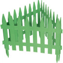 Забор декоративный "Рейка", 28 х 300 см, зеленый, Россия// Palisad