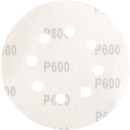 Круг абразивный на ворсовой подложке под "липучку", перфорированный, P 500, 125 мм, 5 шт.// Matrix2