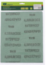 Шлифлист на бумажной основе, P 1500, 230 х 280 мм, 10 шт., влагостойкий// Сибртех2