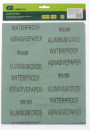Шлифлист на бумажной основе, P 800, 230 х 280 мм, 10 шт., влагостойкий// Сибртех2