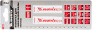 Полотна универсальные для сабельной пилы S922VF,125/1,8 - 2,5 мм,Bimetal,2 шт., PRO // Matrix2