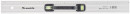 Линейка-уровень, 600 мм, металлическая, пластмассовая ручка 2 глазка// Matrix