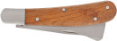 Нож садовый, 173 мм, складной, копулировочный, деревянная рукоятка// Palisad3