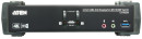 Переключатель KVM ATEN  CS1922M-AT-G KVM+Audio+USB 3.0,  1 user USB+DP =>  2 cpu USB+DP, со шнурами DP 2x1.5м.+USB 2х1.8м.2