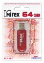 Флеш накопитель 64GB Mirex Elf, USB 2.0, Красный2