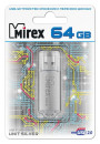 Флеш накопитель 64GB Mirex Unit, USB 2.0, Серебро2
