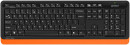 A-4Tech Клавиатура + мышь A4 Fstyler FG1010 ORANGE клав:черный/оранжевый мышь:черный/оранжевый USB беспроводная [1147574]2