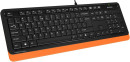 A-4Tech Клавиатура + мышь A4 Fstyler F1010 ORANGE клав:черный/оранжевый мышь:черный/оранжевый USB [1147551]2