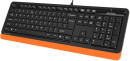A-4Tech Клавиатура + мышь A4 Fstyler F1010 ORANGE клав:черный/оранжевый мышь:черный/оранжевый USB [1147551]3