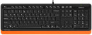 A-4Tech Клавиатура + мышь A4 Fstyler F1010 ORANGE клав:черный/оранжевый мышь:черный/оранжевый USB [1147551]6