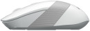 A-4Tech Клавиатура + мышь A4 Fstyler FG1010 WHITE клав:белый/серый мышь:белый/серый USB беспроводная [1147575]5