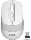 Мышь беспроводная A4TECH FStyler FG10 белый серый USB3