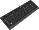 Клавиатура проводная A4TECH Fstyler FK10 USB черный серый2