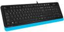 Клавиатура A-4Tech Fstyler FK10 BLUE черный/синий USB [1147528]2