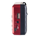 Perfeo радиоприемник цифровой PALM FM+ 87.5-108МГц/ MP3/ питание USB или 18650/ красный (i90-BL)2