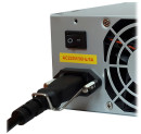 Exegate EX165131RUS-S Блок питания CP400, ATX, SC, 8cm fan, 24p+4p, 3*SATA, 2*IDE, FDD + кабель 220V с защитой от выдергивания4