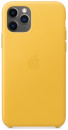 Чехол Apple Leather Case для iPhone 11 Pro желтый MWYA2ZM/A