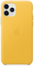 Чехол Apple Leather Case для iPhone 11 Pro желтый MWYA2ZM/A2