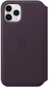 Чехол Apple Leather Folio для iPhone 11 Pro фиолетовый MX072ZM/A2