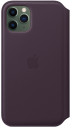 Чехол Apple Leather Folio для iPhone 11 Pro фиолетовый MX072ZM/A3