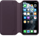 Чехол Apple Leather Folio для iPhone 11 Pro фиолетовый MX072ZM/A5