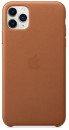 Чехол Apple Leather Case для iPhone 11 Pro Max коричневый MX0D2ZM/A2