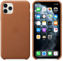 Чехол Apple Leather Case для iPhone 11 Pro Max коричневый MX0D2ZM/A5