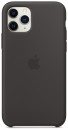 Чехол Apple Silicone Case для iPhone 11 Pro чёрный2