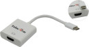 Кабель-адаптер USB 3.1 Type-Cm --> HDMI A(f) 3840x2160@30Hz, 10Gbps , 0,15m Telecom<TCA423>