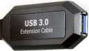 Кабель-адаптер USB3.0-repeater, удлинительный активный <Am-->Af> 10м VCOM <CU827>3